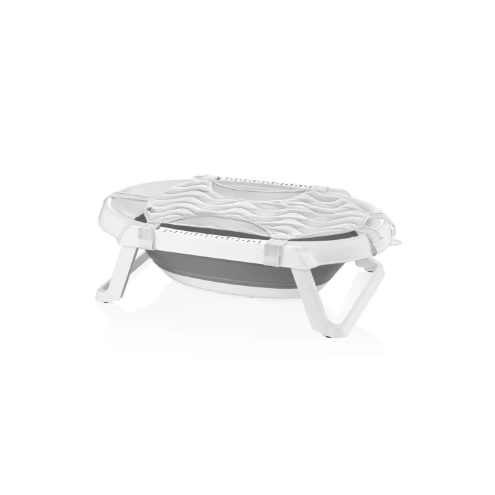 Babyjem Katlanır Küvet Havlu File Beyaz