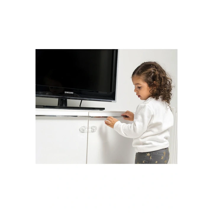 Babyjem Beyaz Mini Çok Amaçlı Kilit 2 Adet