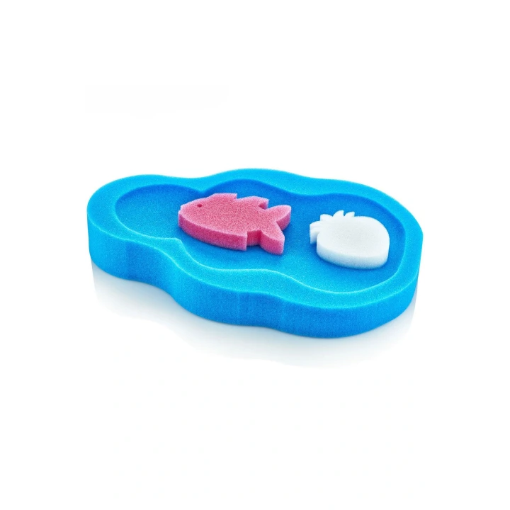 Babyjem Küvet Süngeri Mavi