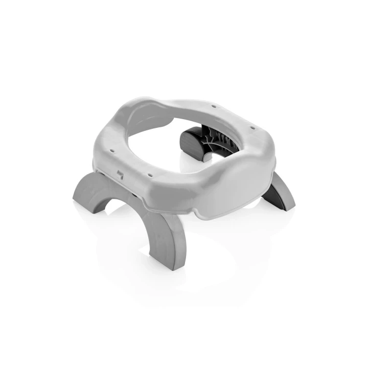 Babyjem Portatif Katlanabilir Lazımlık - Gri (5 Adet Poşet Hediyeli)