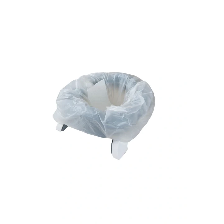 Babyjem Portatif Katlanabilir Lazımlık - Gri (5 Adet Poşet Hediyeli)