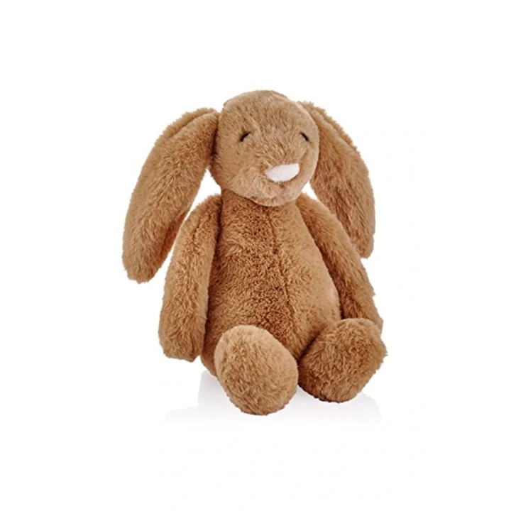 Babyjem Uyku Arkadaşım Oturabilen Tavşan Kahve 35 Cm