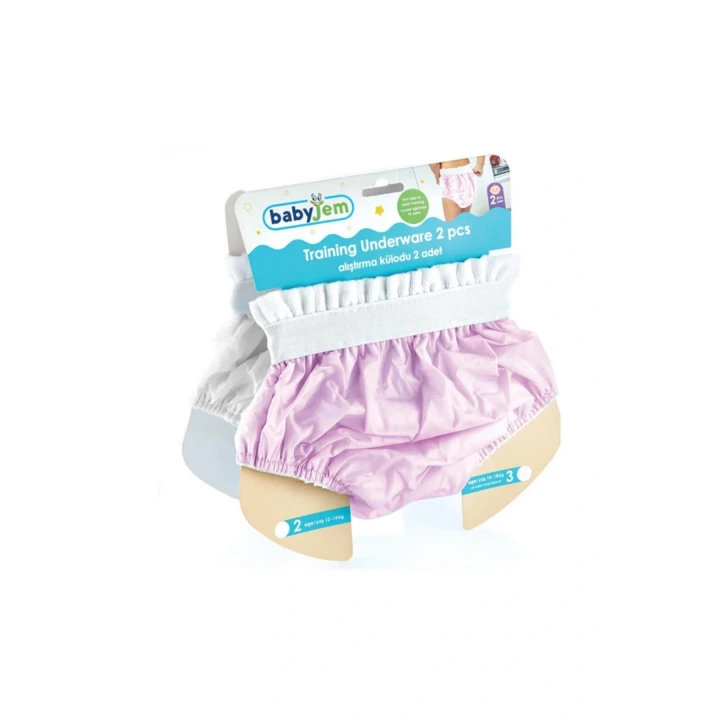 Babyjem Alıştırma Külodu 2li Paket 2 Yaş Pembe