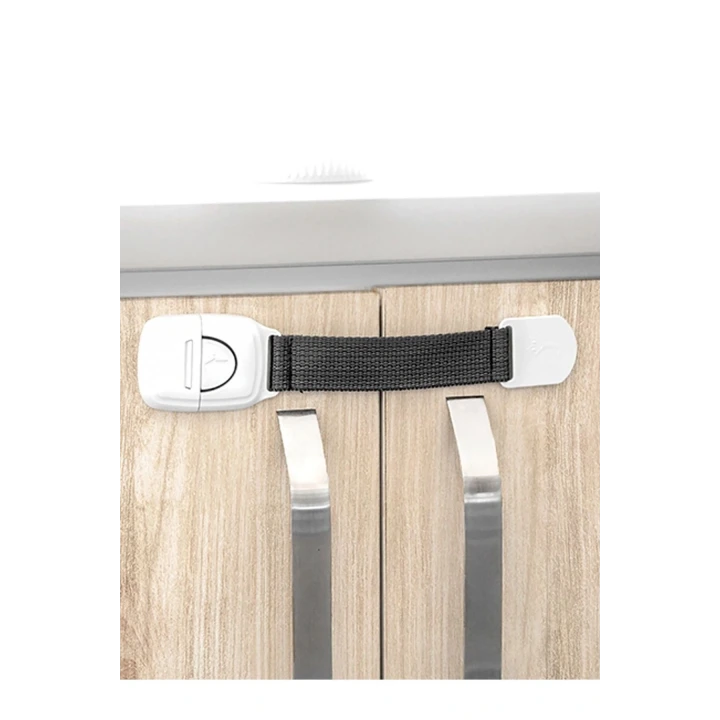 Babyjem Kordonlu Çok Amaçlı Kilit 4lü Gri