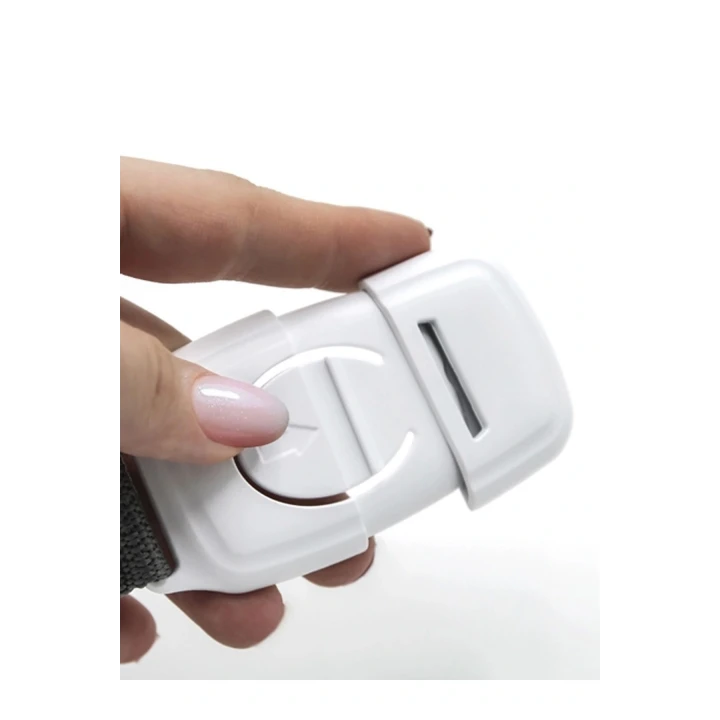 Babyjem Kordonlu Çok Amaçlı Kilit 4lü Gri