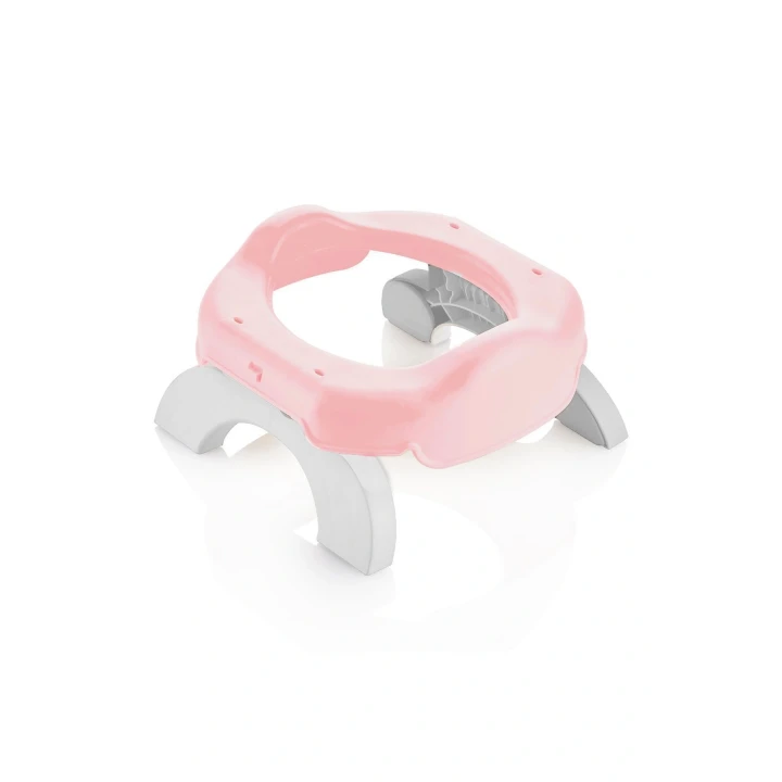 Babyjem Portatif Katlanabilir Lazımlık - Pembe (5 Adet Poşet Hediyeli)