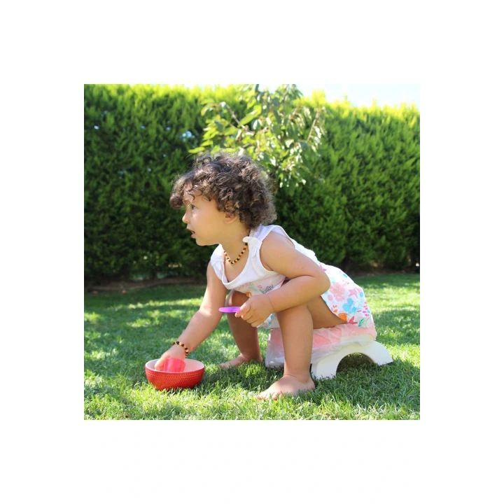 Babyjem Portatif Katlanabilir Lazımlık - Pembe (5 Adet Poşet Hediyeli)