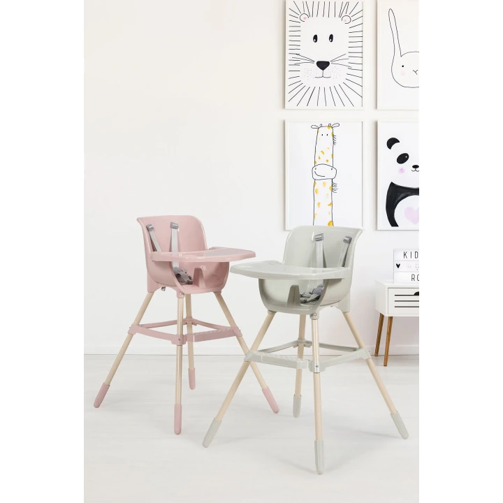 Babyjem Mama Sandalyesi Soft Pembe