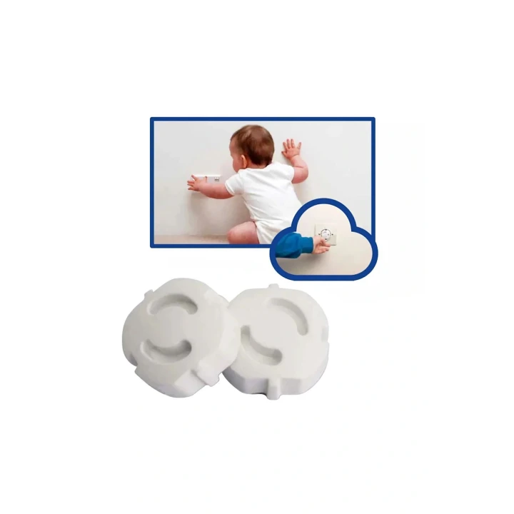 Babyjem Topraklı Priz Koruyucu (6 Adet)