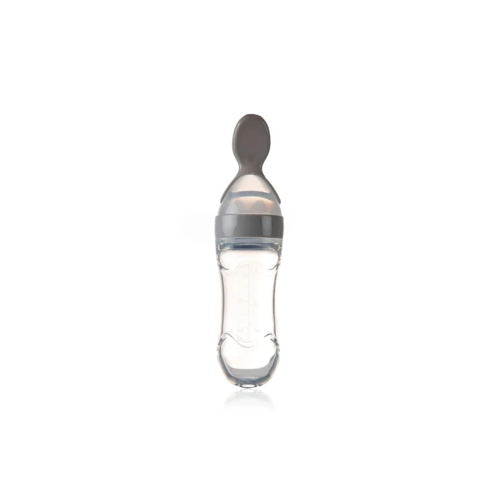 Babyjem Sıkmalı Kaşık Gri