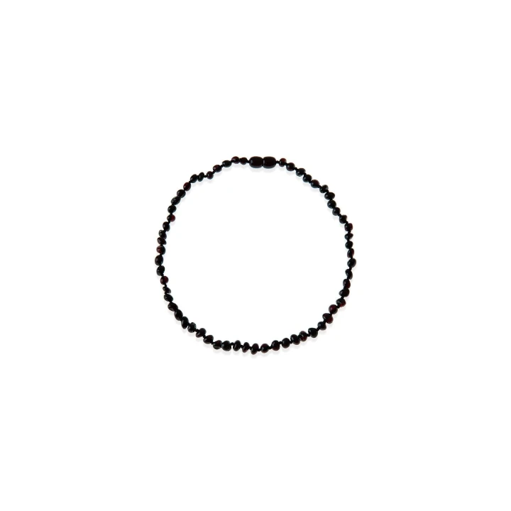 Babyjem Orjinal Sertifikalı Kehribar Bebek Kolyesi Vişne