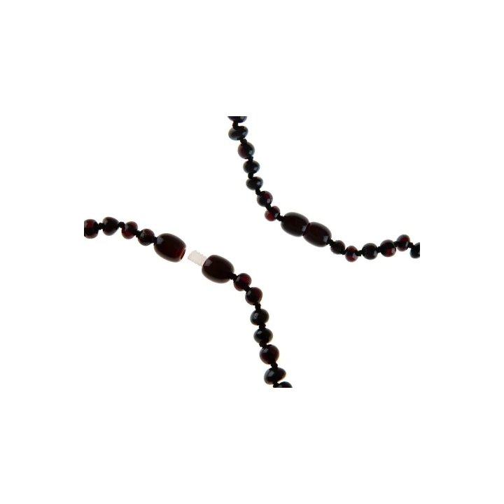 Babyjem Orjinal Sertifikalı Kehribar Bebek Kolyesi Vişne