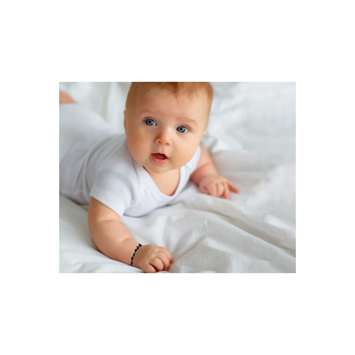 Babyjem Orjinal Sertifikalı Kehribar Bebek Bilekliği Vişne