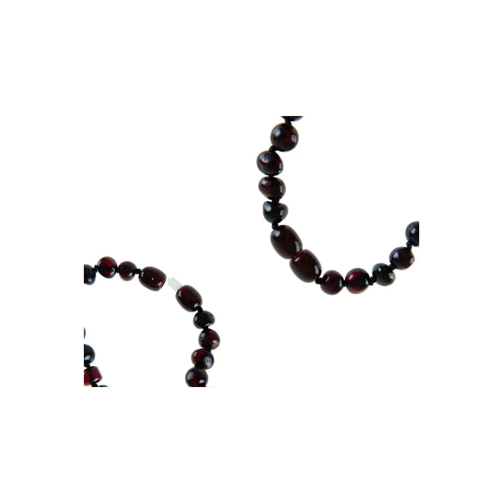 Babyjem Orjinal Sertifikalı Kehribar Bebek Bilekliği Vişne