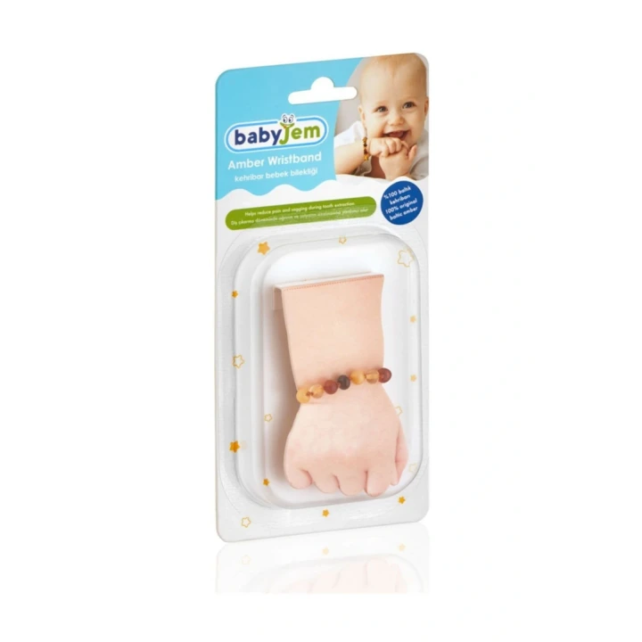 Babyjem Orjinal Sertifikalı Kehribar Bebek Bilekliği Multicolor