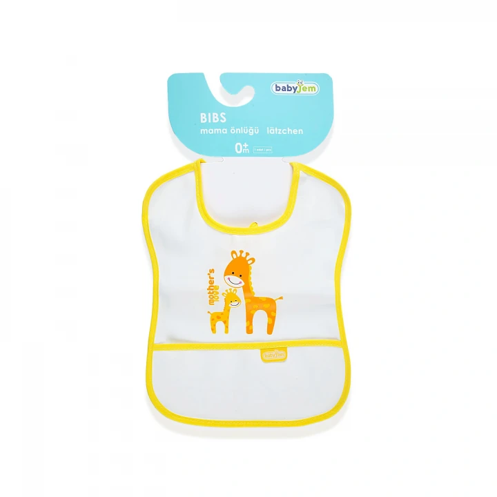 Babyjem poli Muşamba Önlük Küçük Sarı