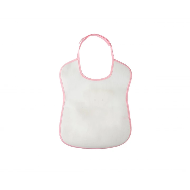 Babyjem Poli Muşamba Önlük Küçük Pembe