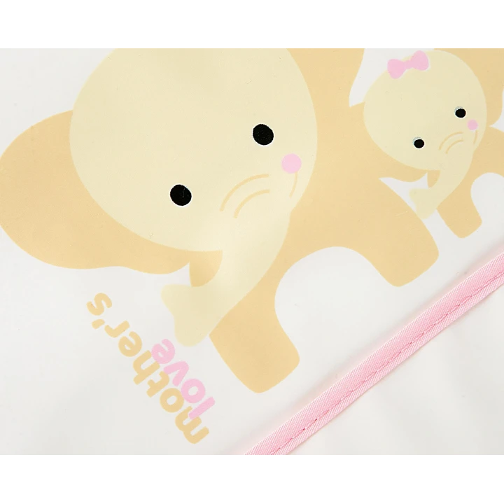 Babyjem Poli Muşamba Önlük Küçük Pembe