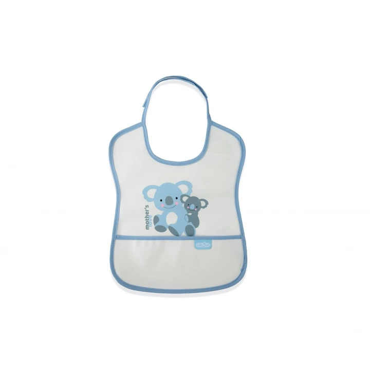 Babyjem Poli Muşamba Önlük Küçük Mavi