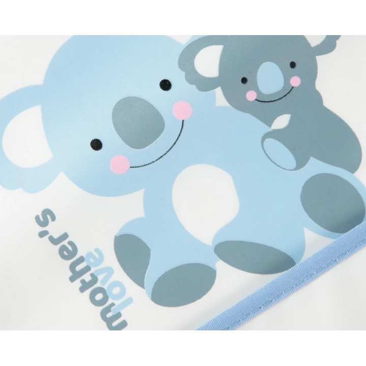 Babyjem Poli Muşamba Önlük Küçük Mavi