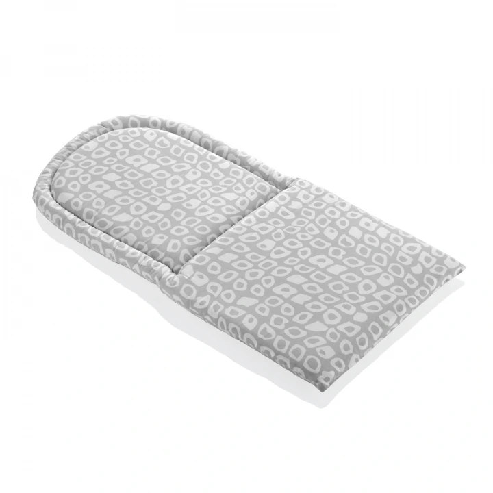 Babyjem Mama Sandalyesi Minderi Gri Kareli