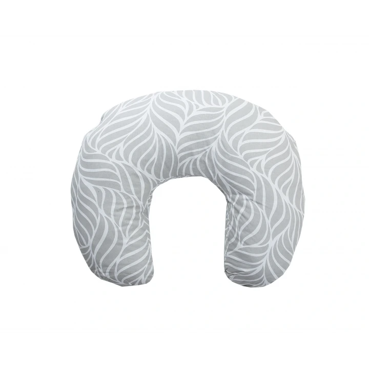 Babyjem Emzirme ve Destek Minderi Gri Yaprak