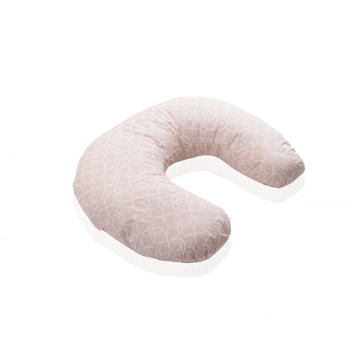 Babyjem Emzirme ve Destek Minderi Pembe Yonca
