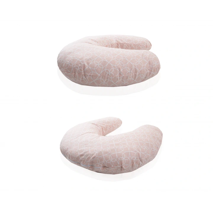 Babyjem Emzirme ve Destek Minderi Pembe Yonca
