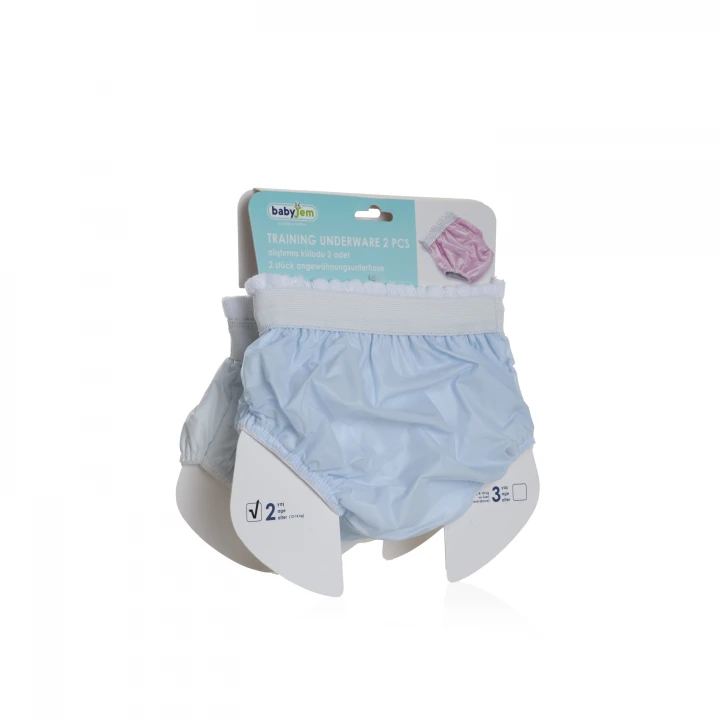 Babyjem Alıştırma Külodu 2li Set 2 Yaş Mavi