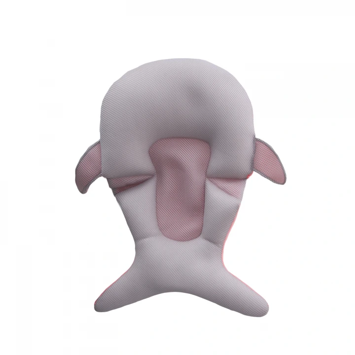 Babyjem Sevimli Balina Köpüklü Banyo Küveti Yatağı Pembe (Straforlu - Suda Batmaz)