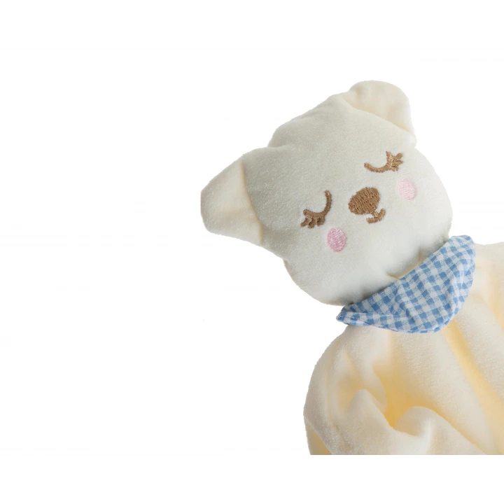 Babyjem Diş Kaşıyıcılı Sevimli Uyku Arkadaşım Mavi