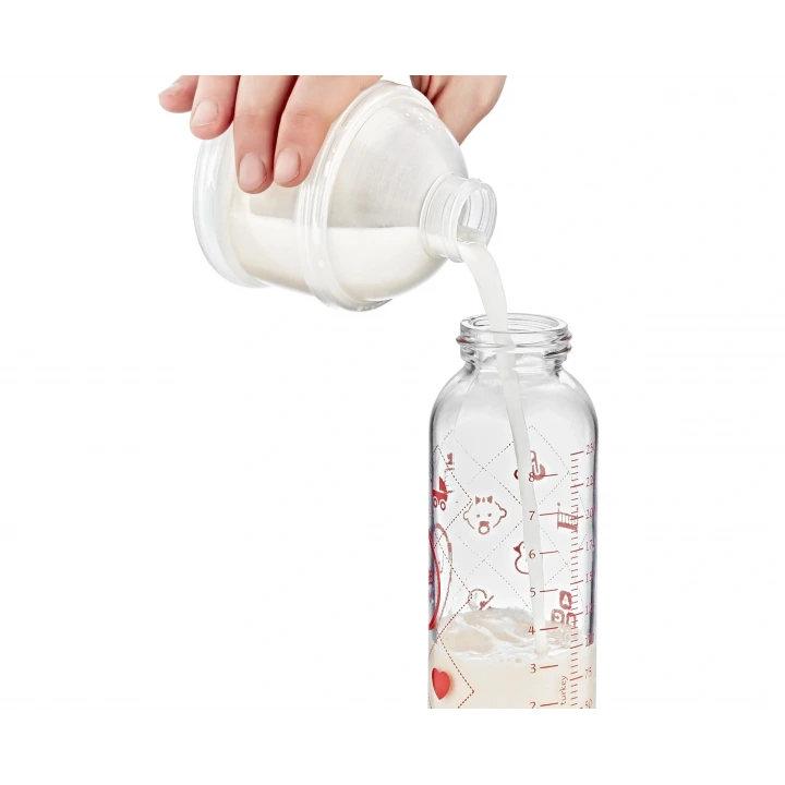 Babyjem Katlı Toz Mama Kabı Beyaz