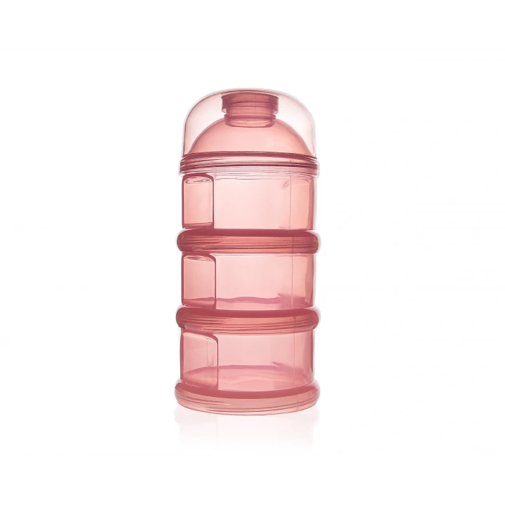Babyjem Katlı Toz Mama Kabı Pembe