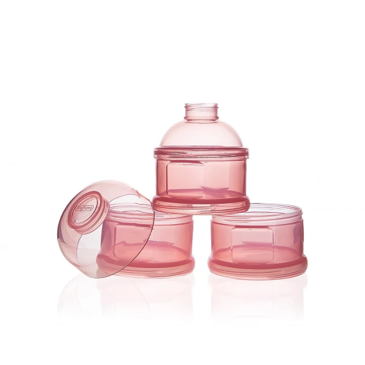 Babyjem Katlı Toz Mama Kabı Pembe
