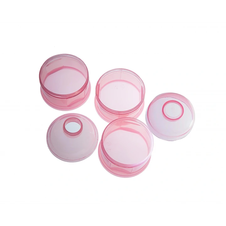 Babyjem Katlı Toz Mama Kabı Pembe