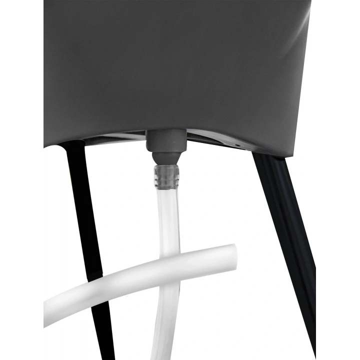 Babyjem Yeni Nesil Elegant Su Tahliyeli Giderli Ayaklı Bebek Küveti Siyah