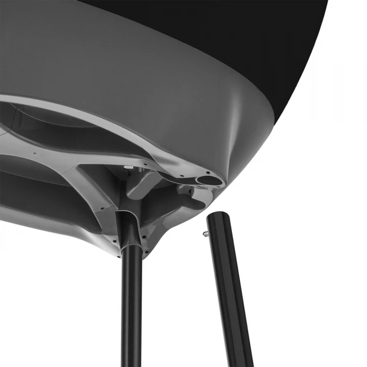 Babyjem Yeni Nesil Elegant Su Tahliyeli Giderli Ayaklı Bebek Küveti Siyah