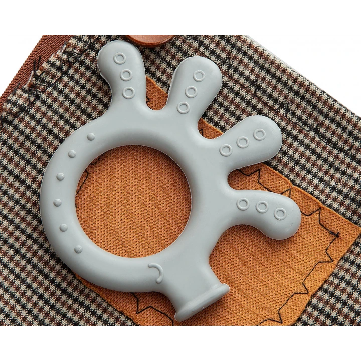 Babyjem Diş Kaşıyıcı Ahtapot Gri