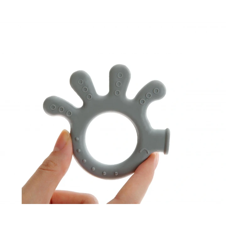 Babyjem Diş Kaşıyıcı Ahtapot Gri