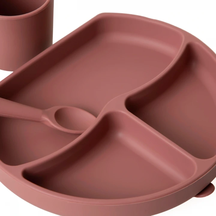 Babyjem Silikon Beslenme Seti Mocha