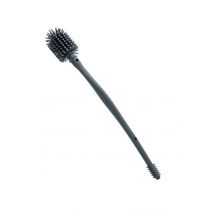 Babyjem Biberon ve Emzik Temizleme Fırçası Gri