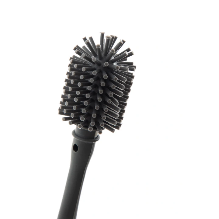 Babyjem Biberon ve Emzik Temizleme Fırçası Gri