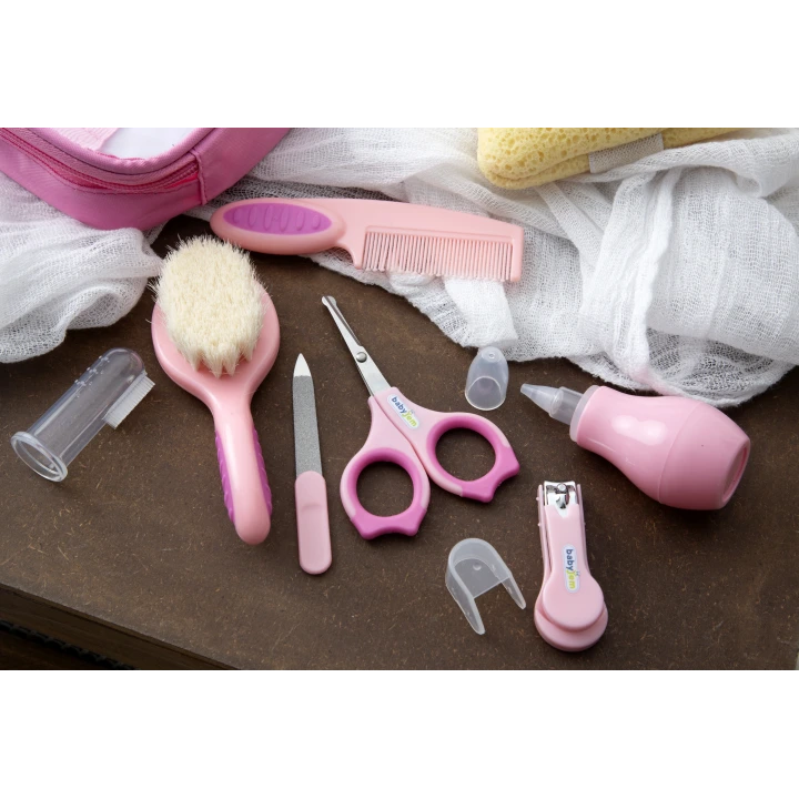 Babyjem Bebek Bakım Bakım Seti Pembe 7 Parça