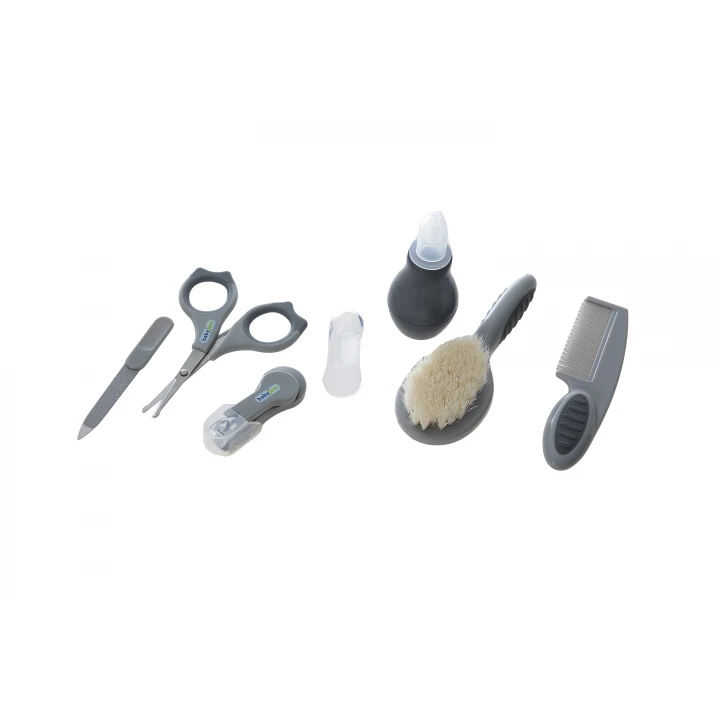 Babyjem Bebek Bakım Bakım Seti Gri 7 Parça