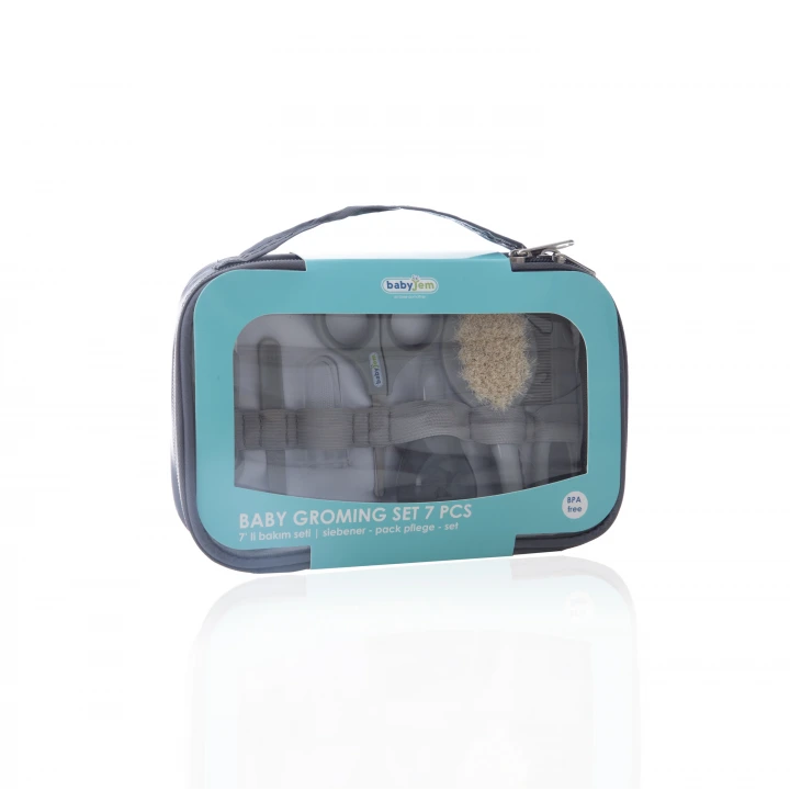 Babyjem Bebek Bakım Bakım Seti Gri 7 Parça