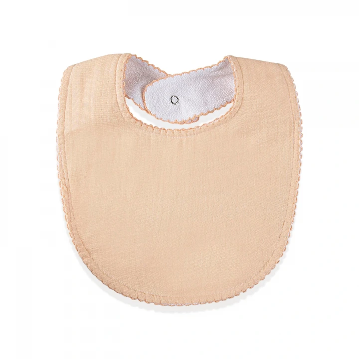 Babyjem Bürümcük Müslin Önlük Somon