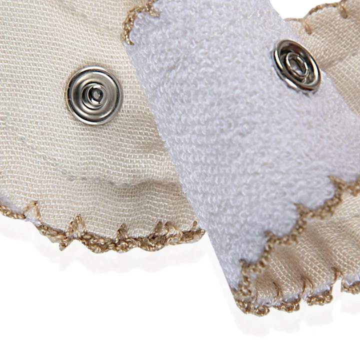 Babyjem Bürümcük Müslin Önlük Ekru