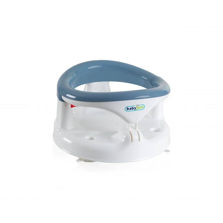 Babyjem Yandan Açılır Banyo ve Mama Oturağı İndigo Mavi