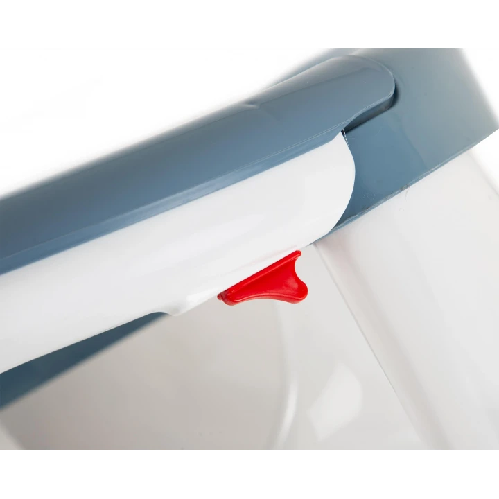 Babyjem Yandan Açılır Banyo ve Mama Oturağı İndigo Mavi