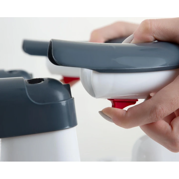 Babyjem Yandan Açılır Banyo ve Mama Oturağı Antrasit